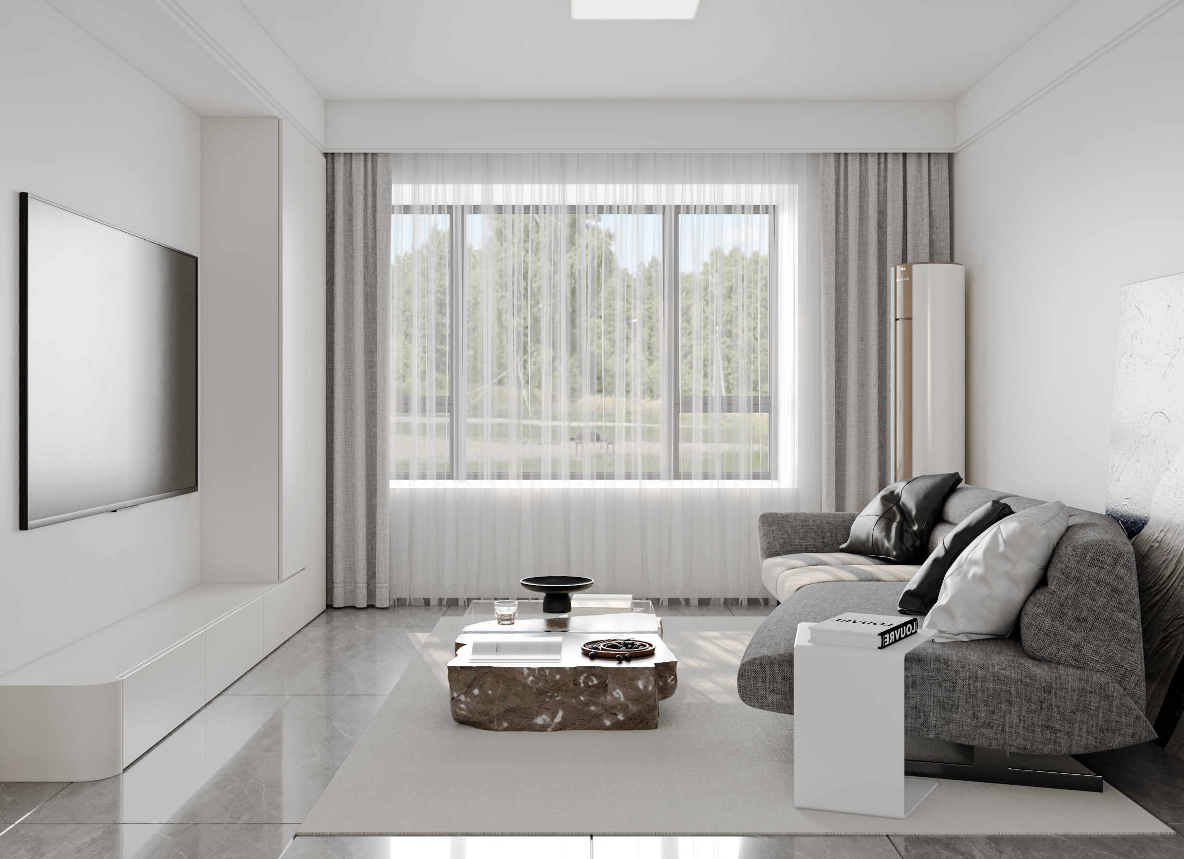 墩墩设计 | 127㎡私宅设计，简约有度！-3