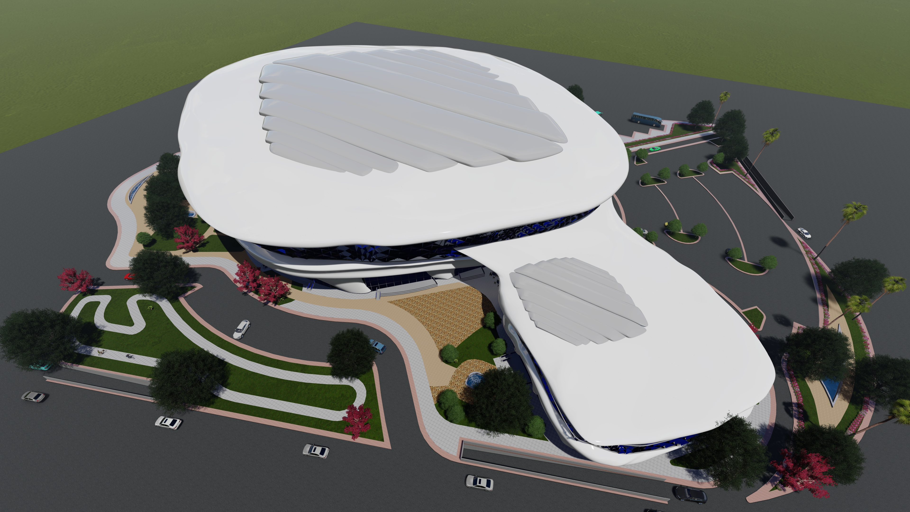 竞技场体育馆丨埃及丨Ain Shams University 建筑系-14