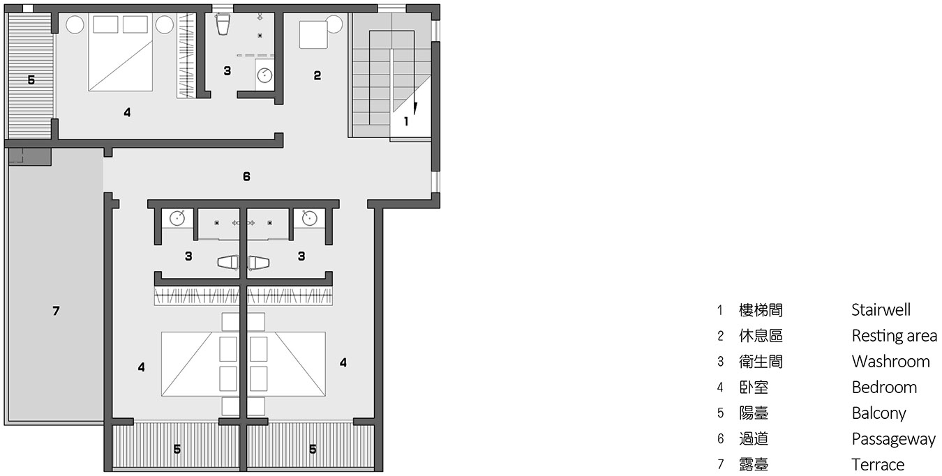 栖于山麓——山麓上的白色住宅，江西 / 铭鼎空间艺术工作室-51