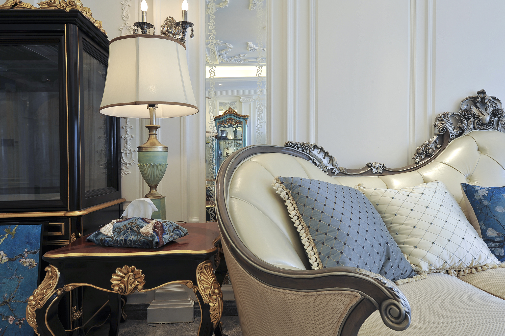 法式贵族风住宅的田园气息-10