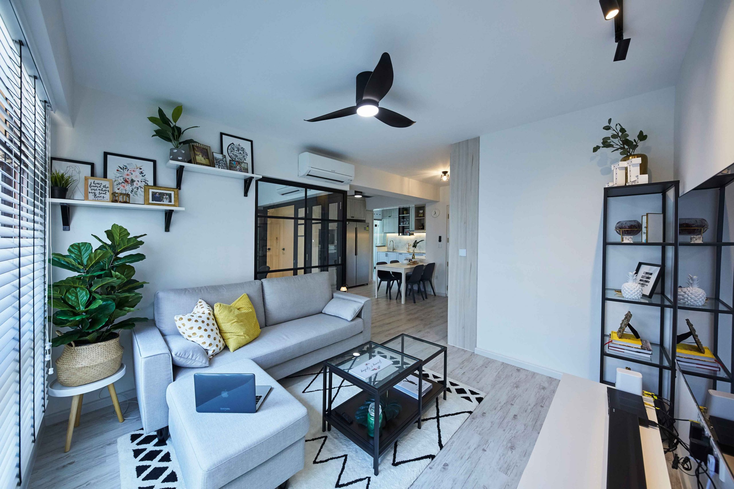 Toa Payoh Ape· 4RM HDB BTO公寓室内设计丨新加坡丨The Interior Lab-0
