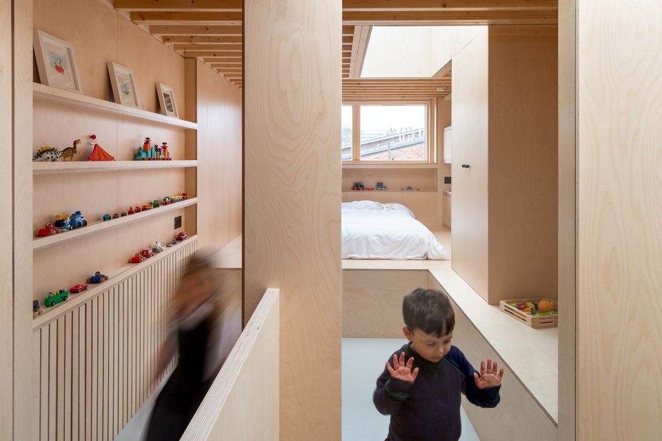 伦敦 98 平米两层半住宅扩建,创造更多空间-25