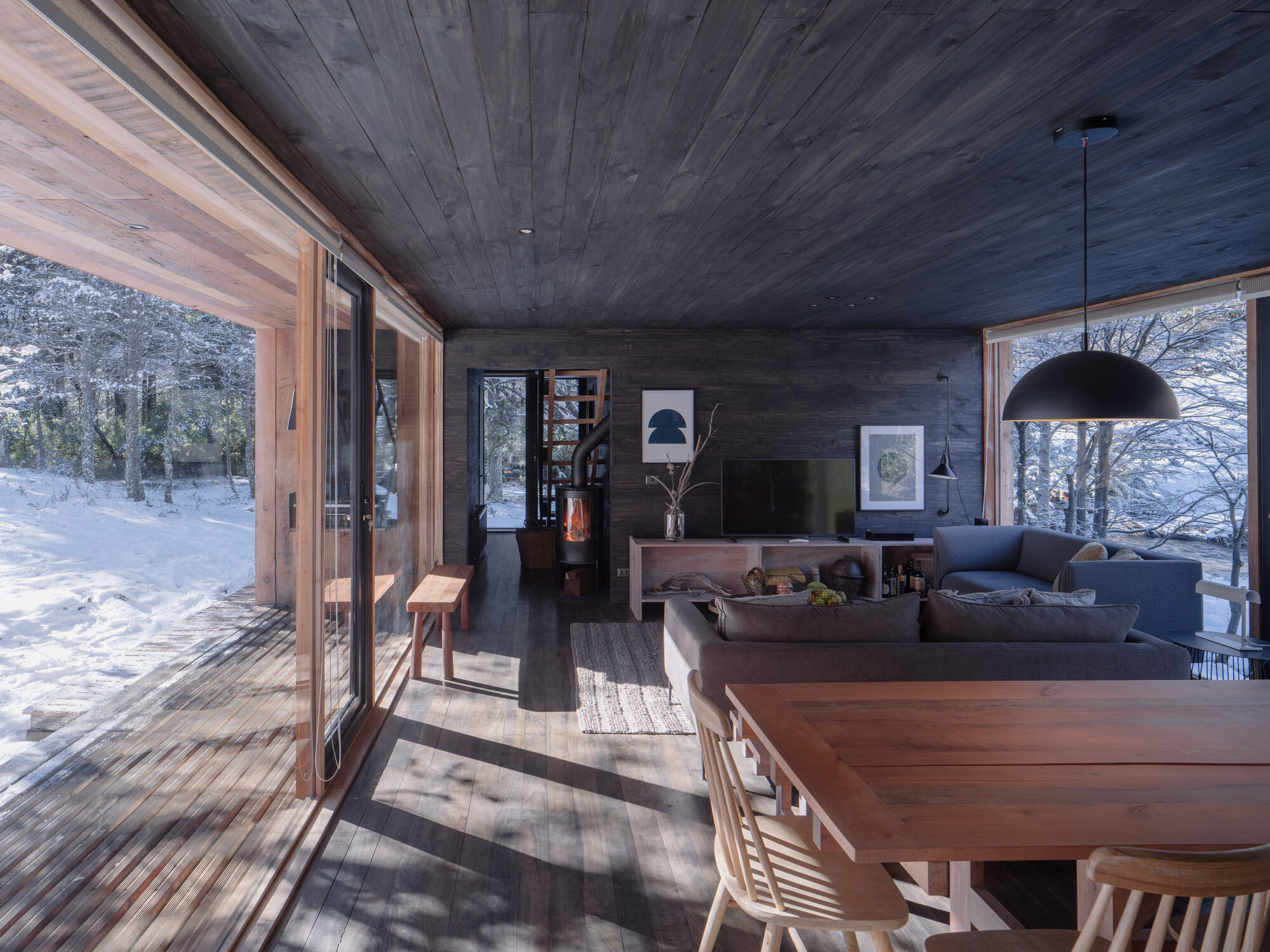 考廷河畔的房子丨智利丨Iragüen Viñuela Arquitectos-42