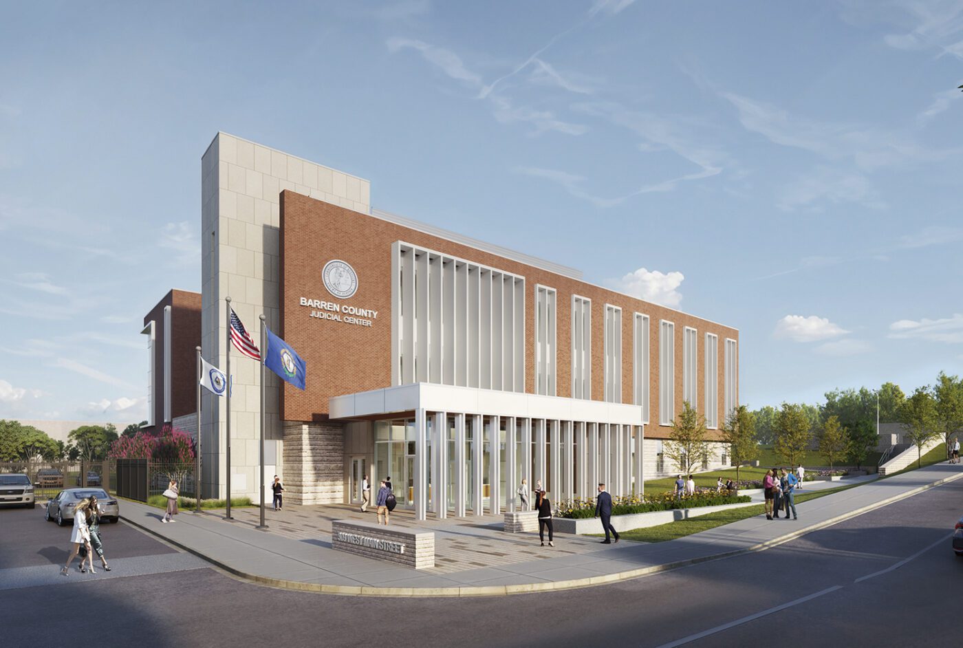 巴伦县司法中心丨美国-8