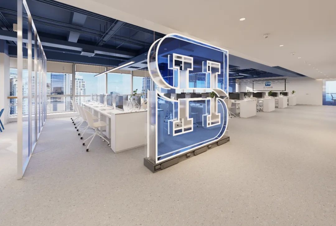 LKDESIGN丨国信会视集团办公空间设计案例-20