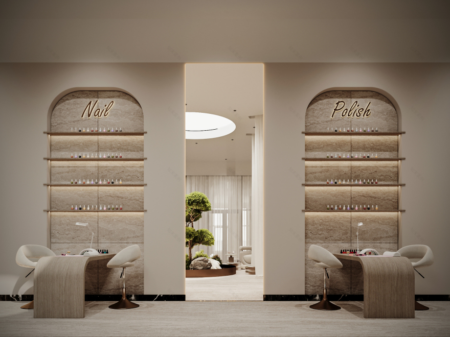 现代有机美容院丨沙特阿拉伯塔布克丨RAWABI DESIGN-17