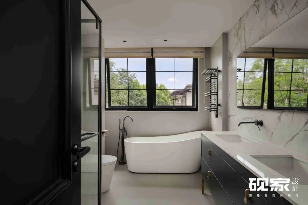 砚家实景|紫云台450㎡别墅·艺术奇遇轻盈安居-96