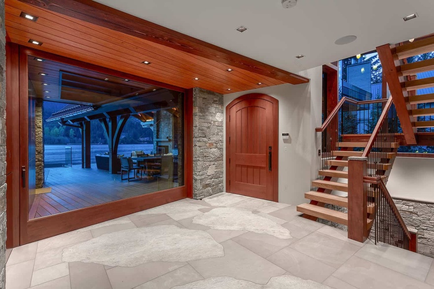 Modern timber frame home in Whistler designed for entertaining-27