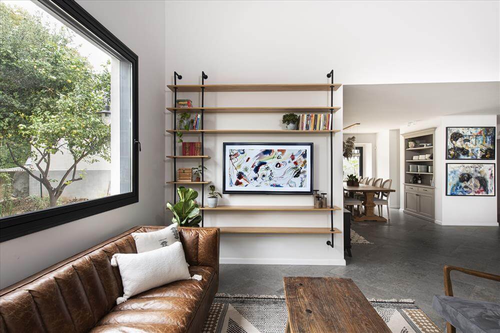 במקום לעבור, לשפץ: 200 מר' של כפריות עכשווית - WALLS : WALLS-13