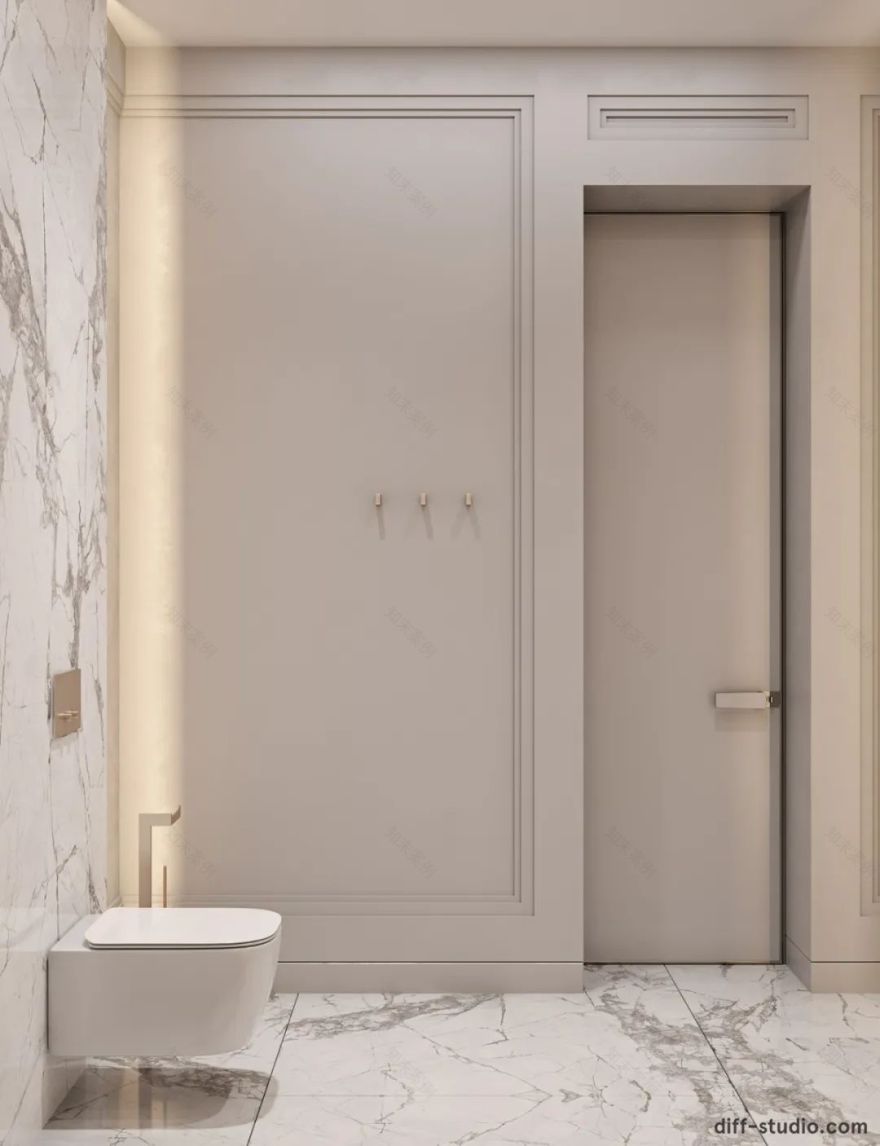 乌克兰基辅 1600㎡新古典奢华大宅丨Diff.Studio-38