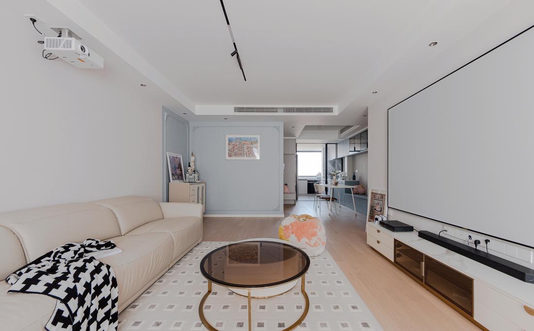 法式北欧混搭婚房设计丨7KK 设计-30