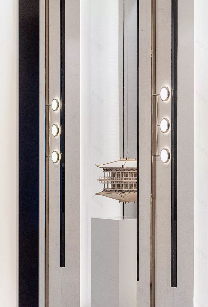 水乡儒雅 | 荣盛甪直甫上花园售楼处与样板间设计-14