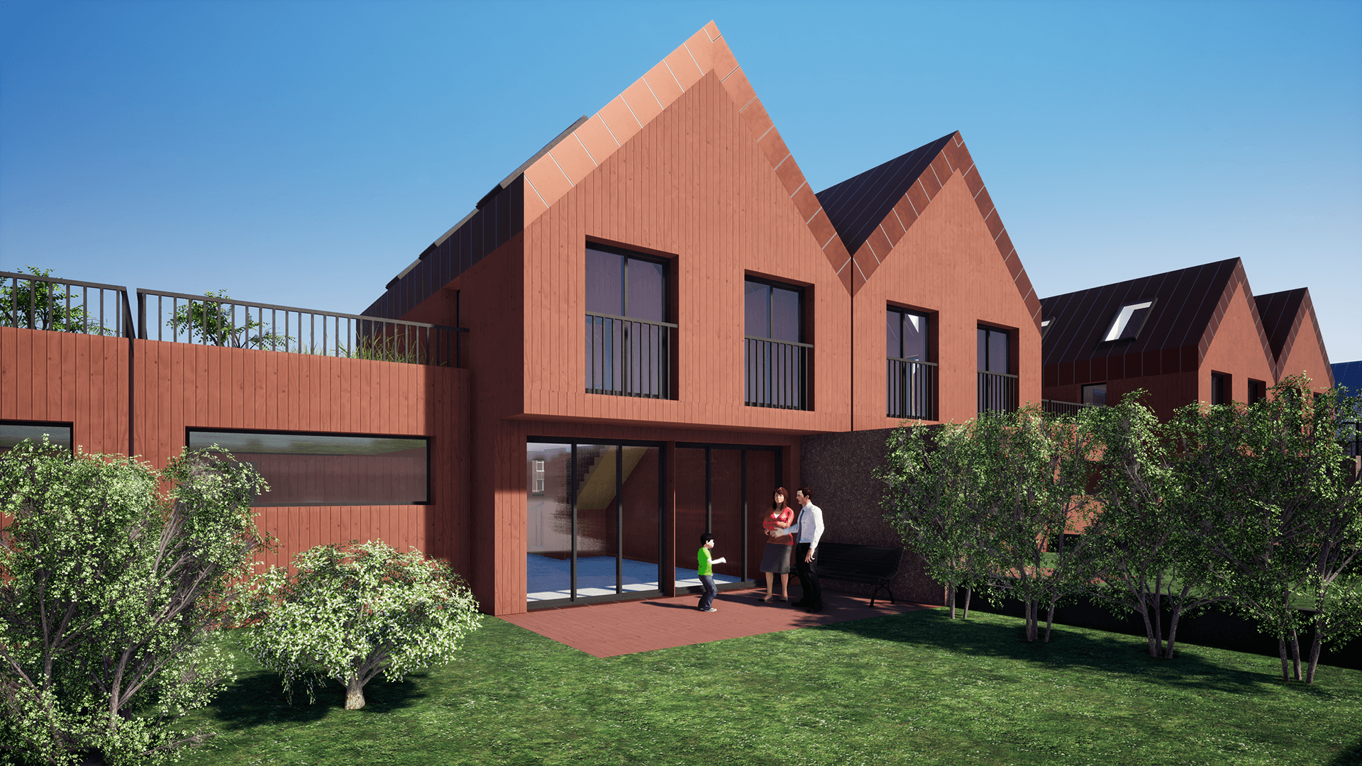 高密度和低层多功能木结构住宅区丨波兰比得哥什丨Damian Dominiczak-388