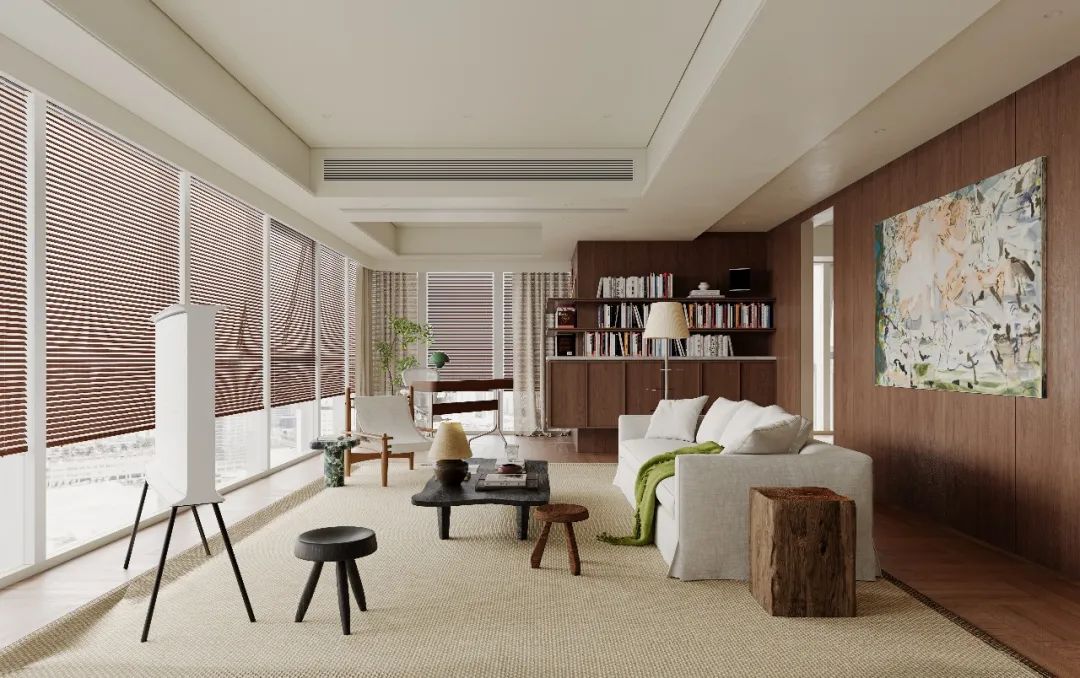 世豪翡丽大平层 · 自然舒适的现代家居设计丨中国成都丨上海胤尊-11