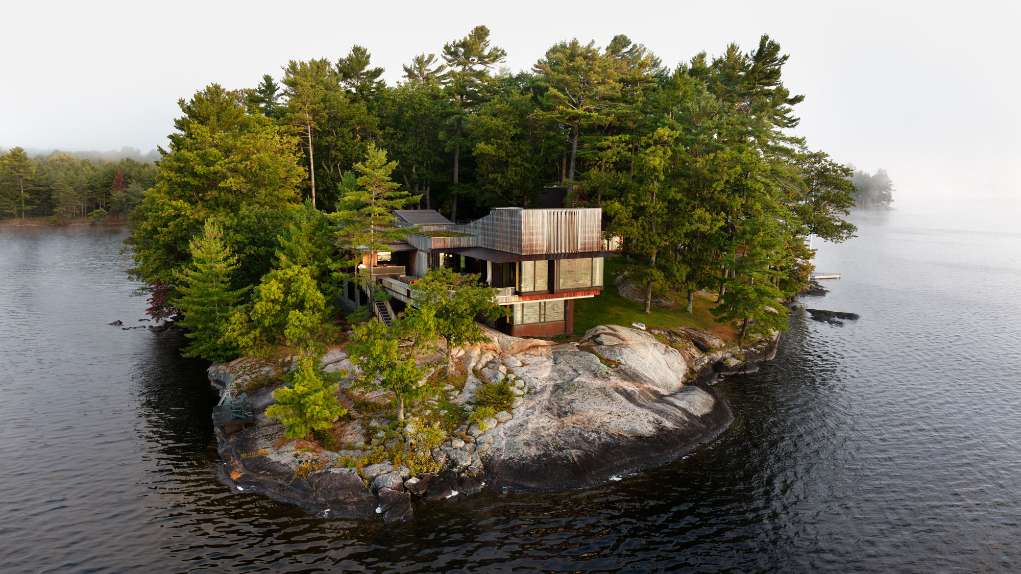 加拿大威廉角现代住宅丨ShimSutcliffe-2