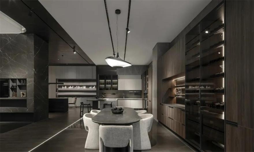 高端定制家居品牌总部展厅丨中国广州丨近境制作-15