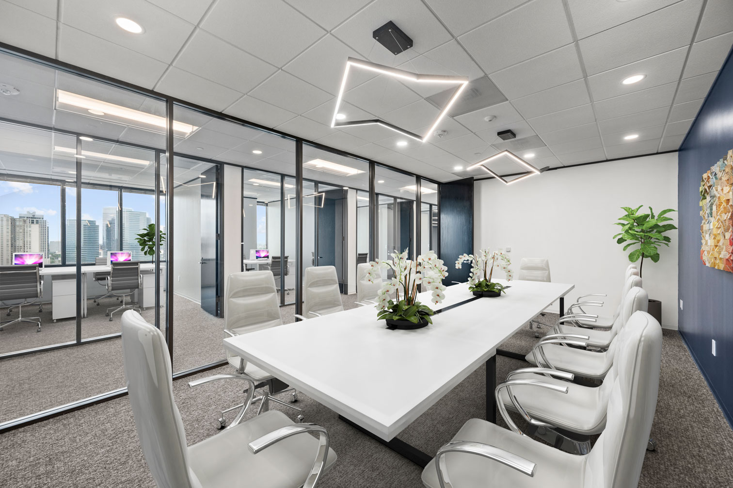 Three Riverway Spec Suite 办公空间设计丨Goree Architects-12