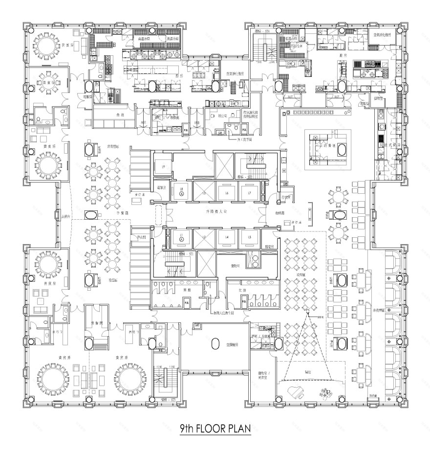 澳门英皇赌场酒店 专业高清照片 室内设计实景图资料素材 2-4-7