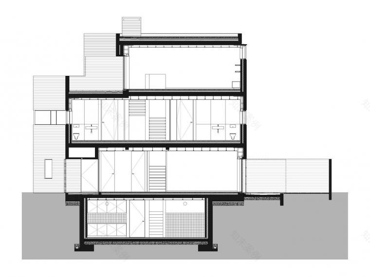葡萄牙马拉夸街混凝土住宅丨Base arquitetura-35