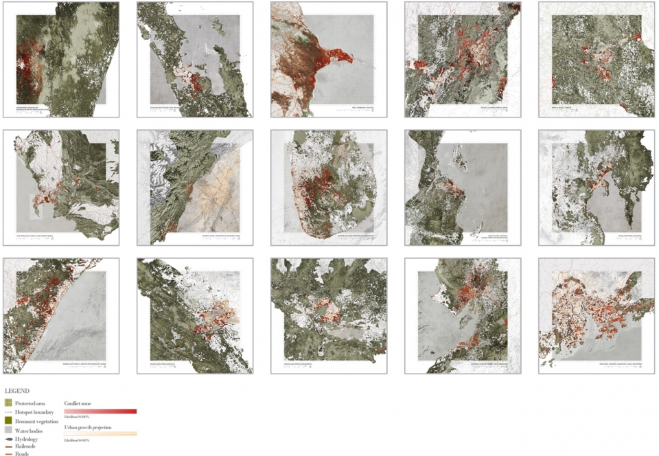 《世界末日地图集》——揭示生物保护与城市发展冲突的景观设计-57