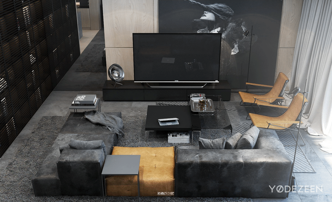 高级灰++ 高级黑 | 打造魅力奢华空间-20