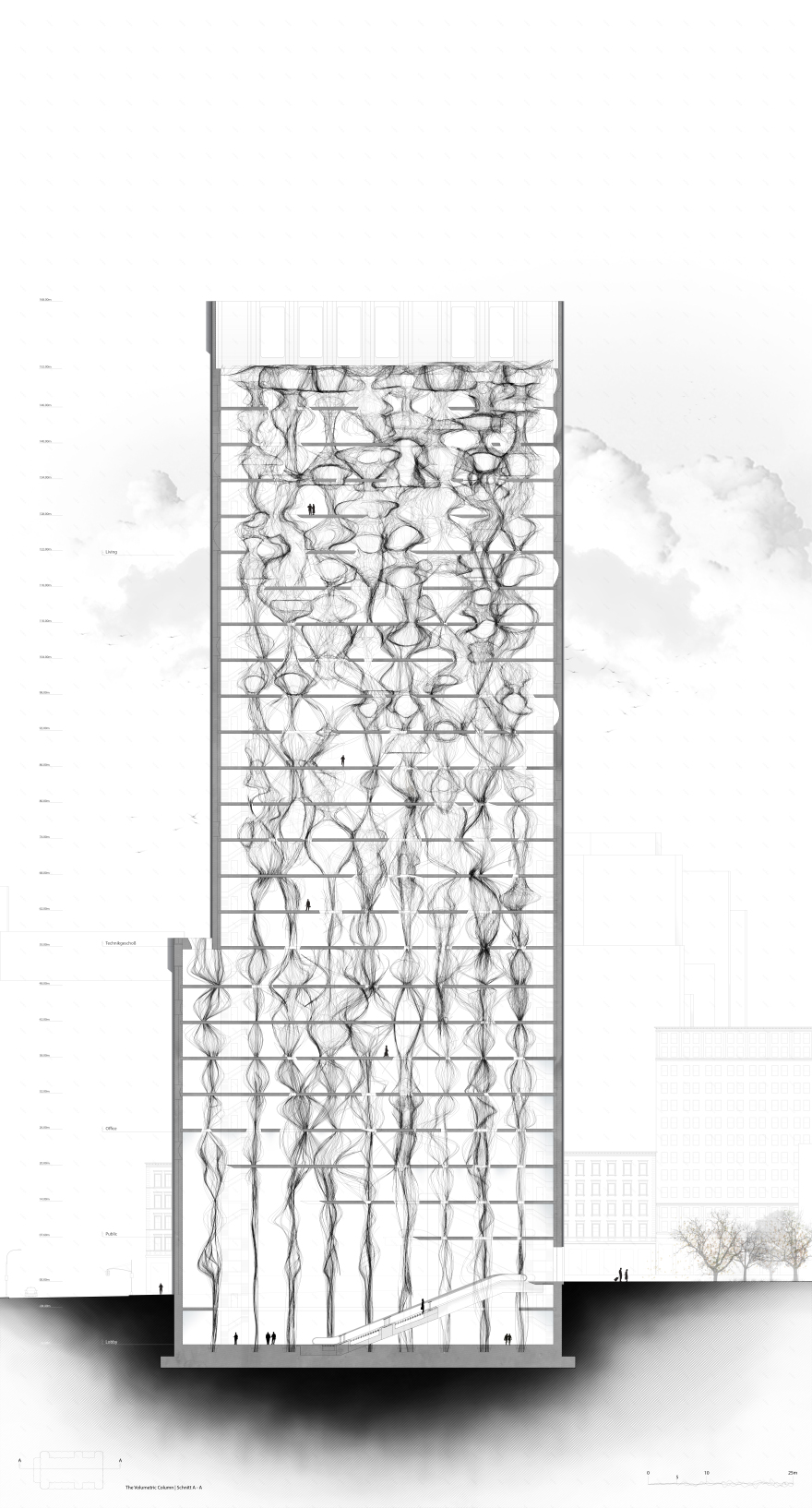 容量柱;体积柱(注:这里要根据具体语境确定最合适的表述,容量柱常用于化学分析仪器等领域表示测量容量的柱子,体积柱也有类似意思,在缺乏更多语境时容量柱相对更常用一些) 丨美国曼哈顿-15