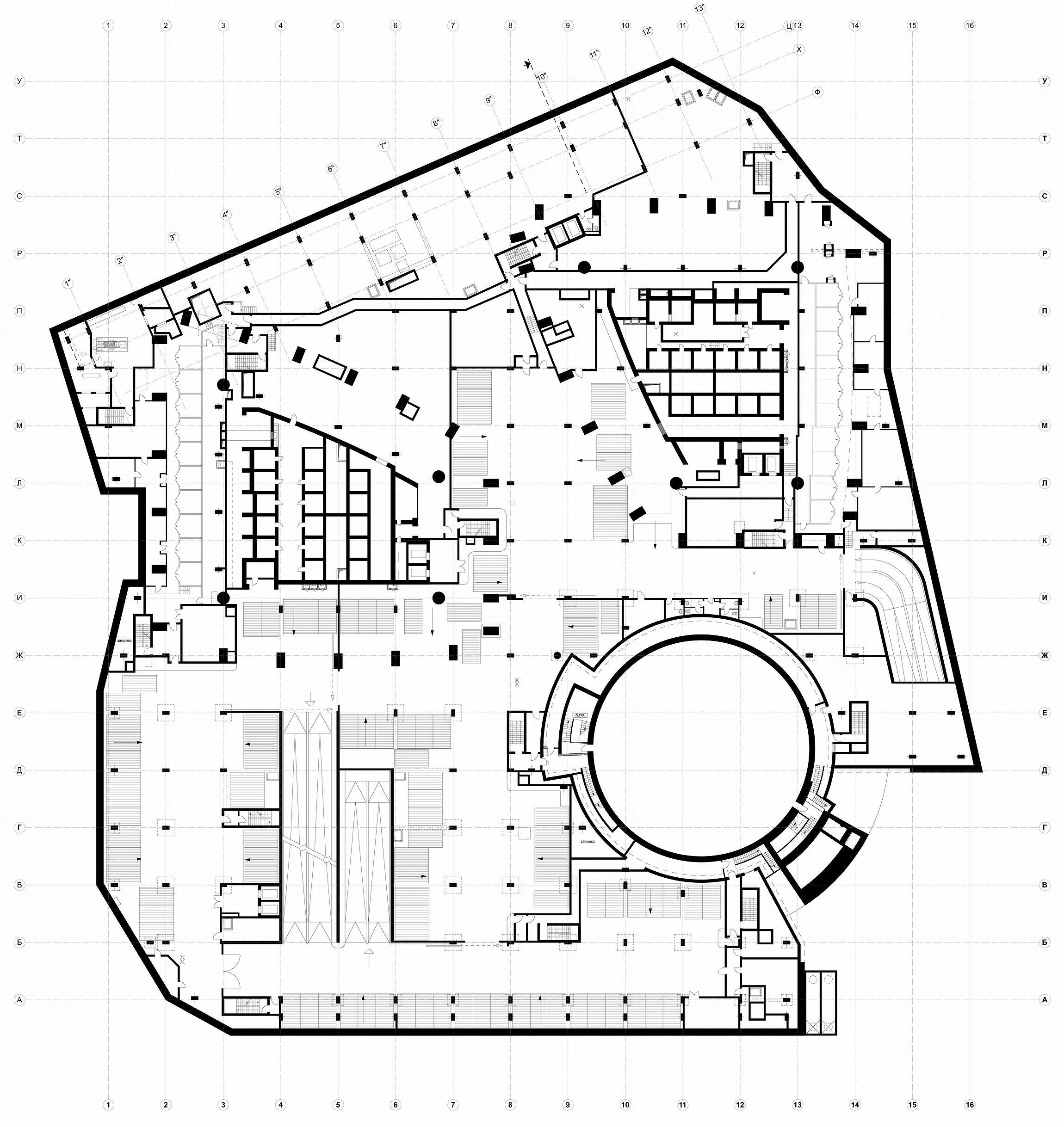 现代风格办公室设计 | 以莫斯科知名设计师项目为例-17