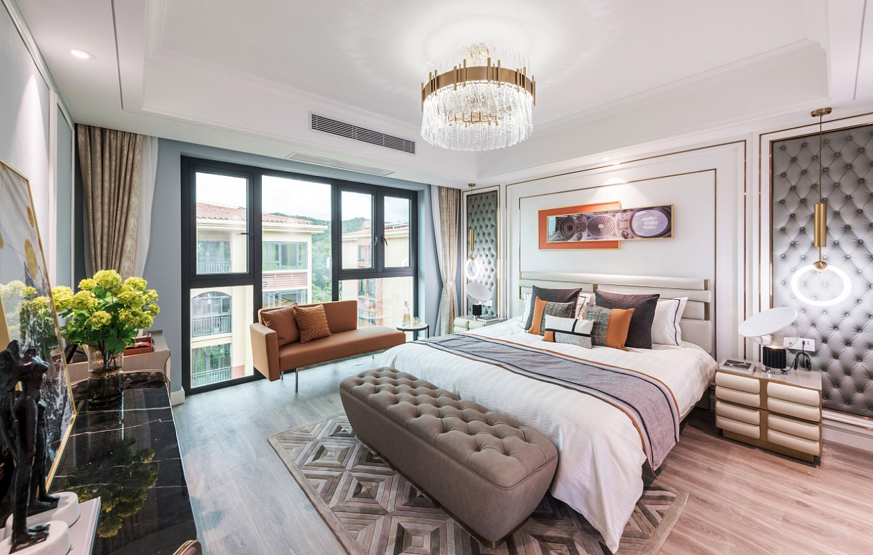 珠海凤凰兰亭 196 叠拼墅 | 现代欧式风格的文化碰撞-30