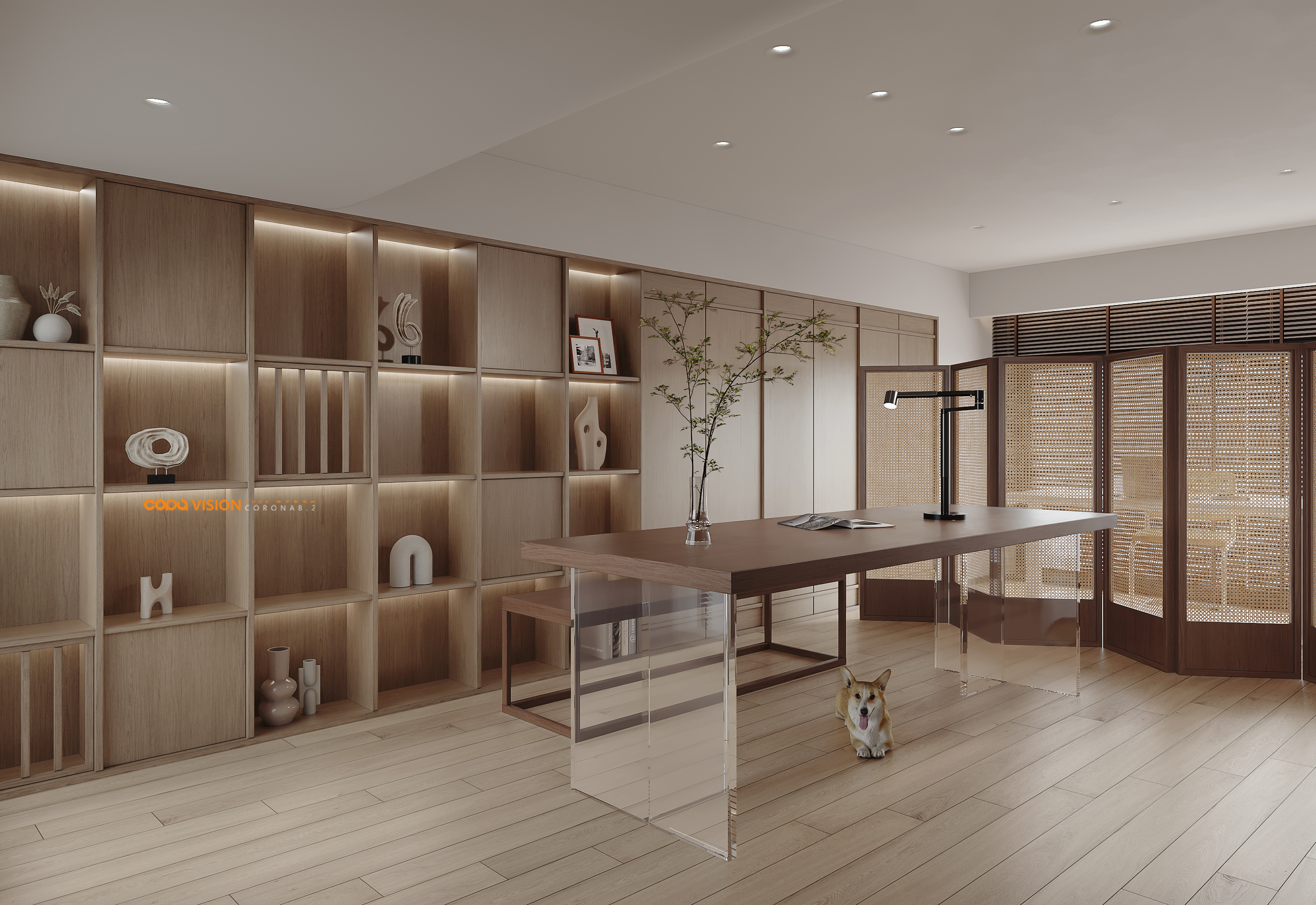 2022 年中下旬工装效果图表现作品丨靠背视觉-13