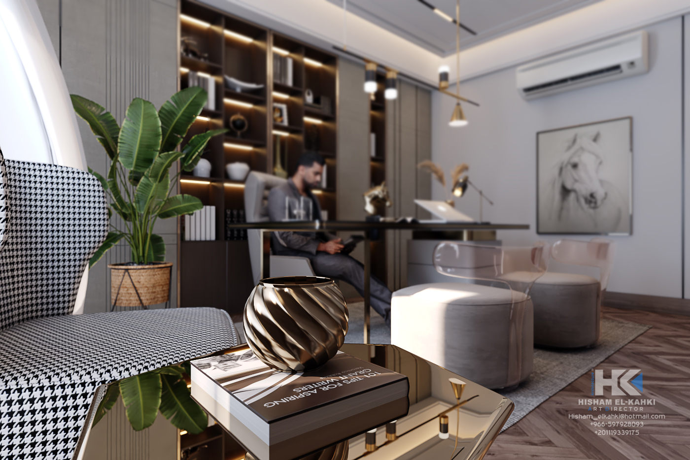 Modern Home Office Design-7