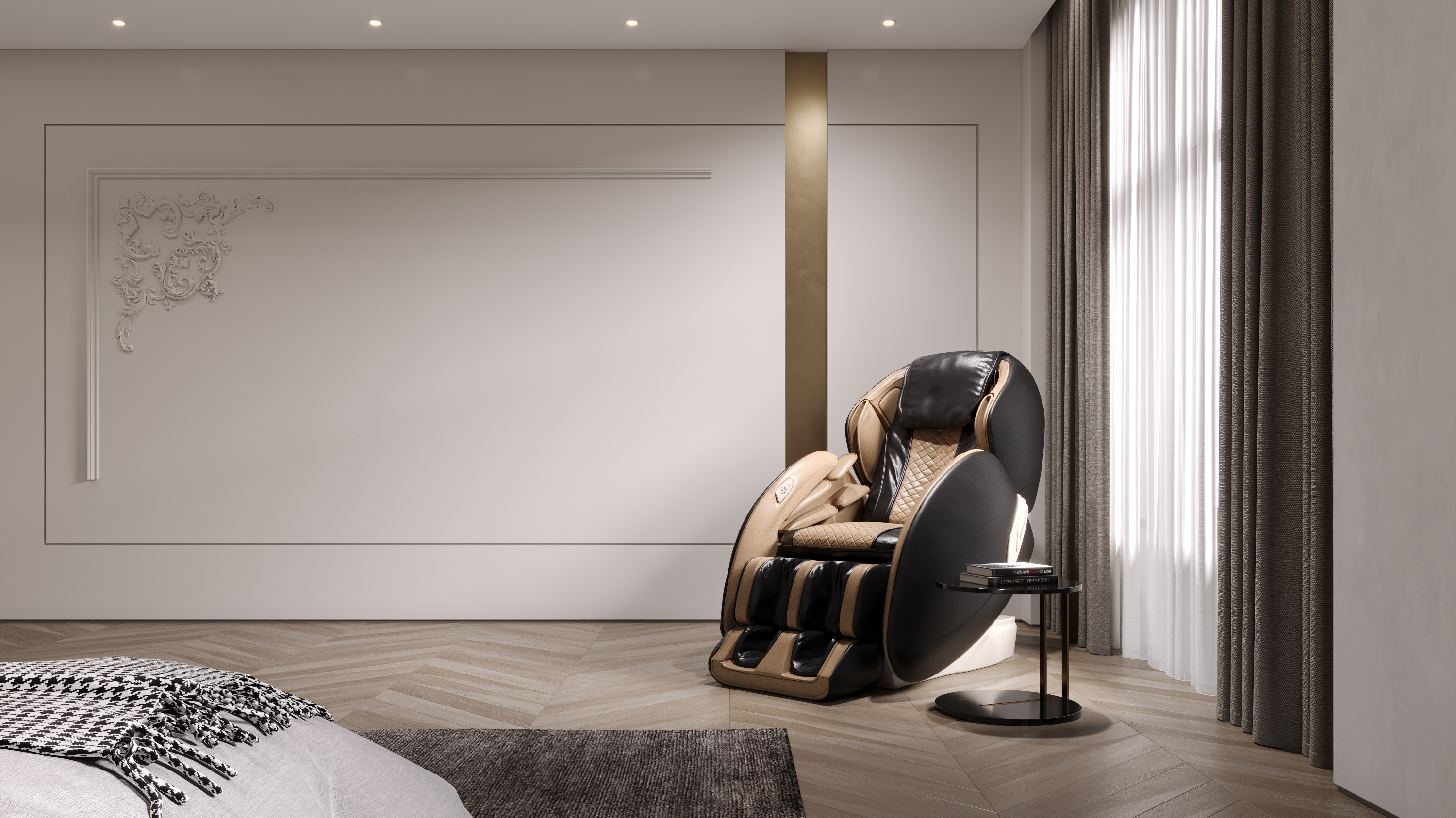 家装大平层奶油风-17