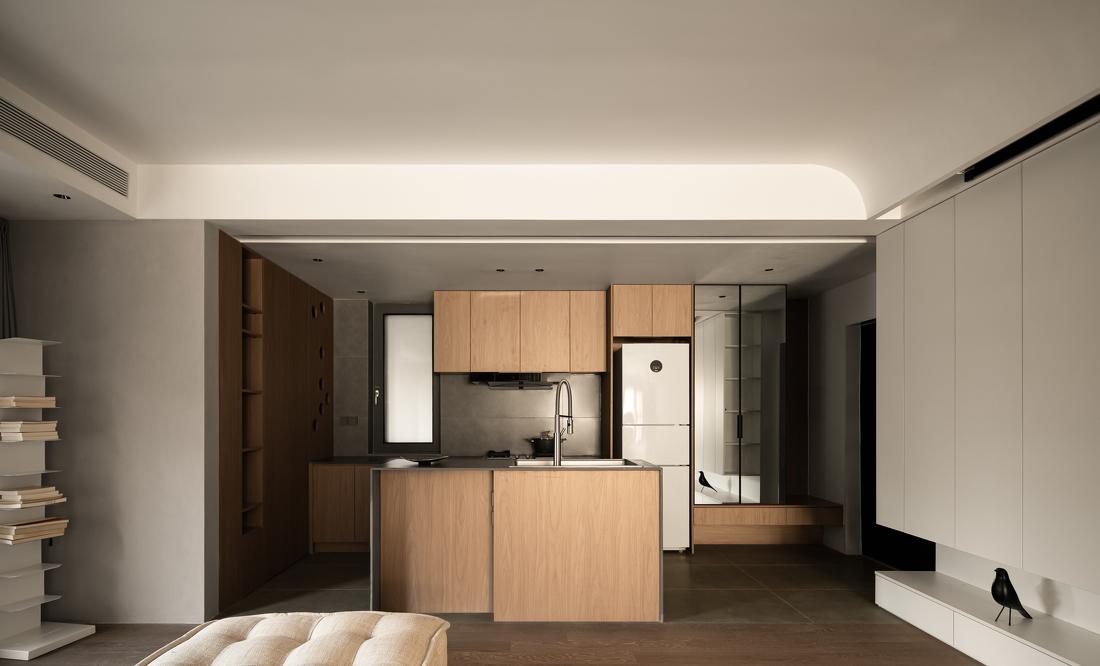 自由舒适的 90 平方一人居-21