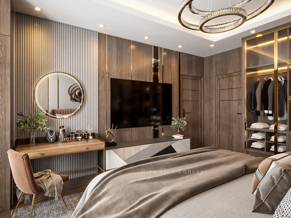 Sketchup公寓室内模型丨Dieu Linh-11