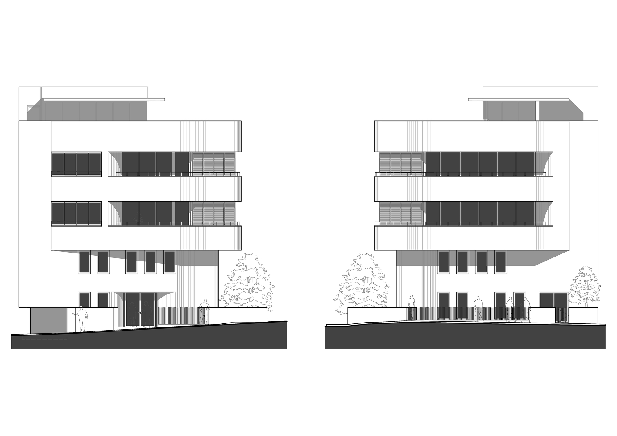 三加一公寓丨Valentino Architects-29