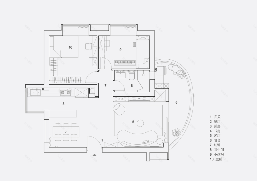 小而温馨的家丨中国深圳丨Mylo 黄亞舜-3
