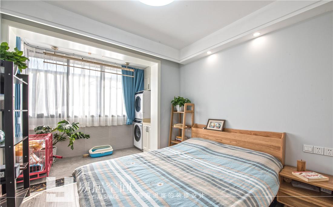 北欧风小户型设计,明亮收纳两不误-19