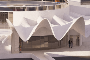 清华美院毕设刷屏！聚焦低空经济，打造eVTOL交通文旅综合体，还拿了全国十佳模型-127