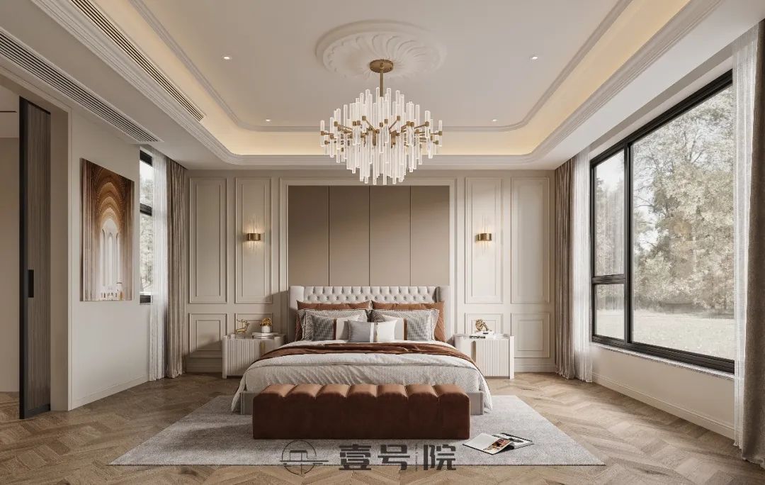 法式轻奢别墅丨壹号院空间-35