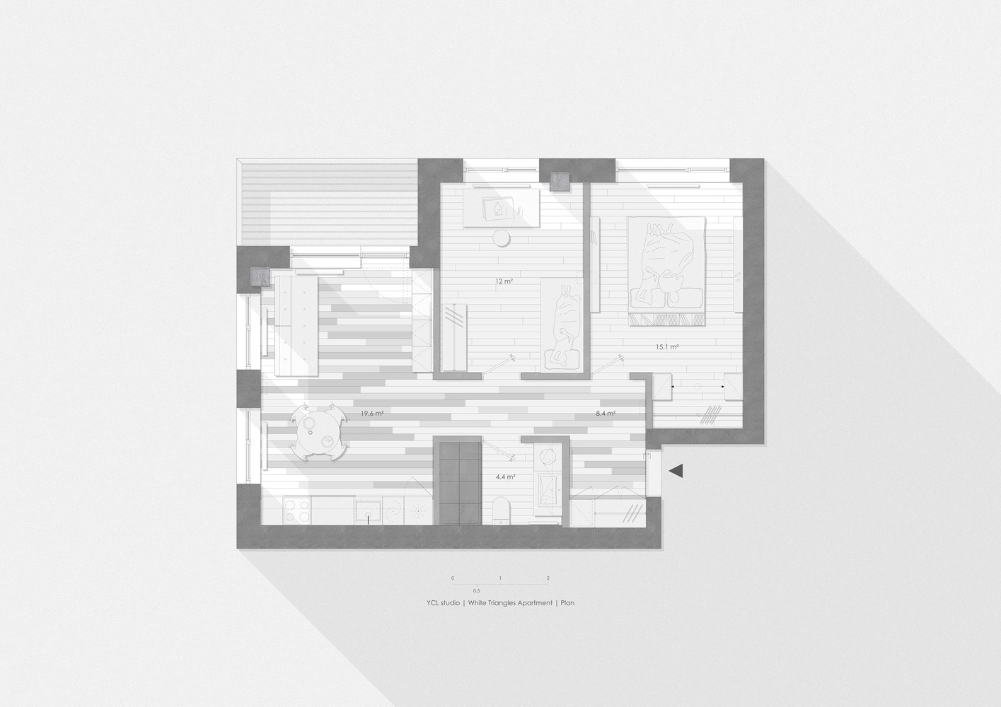 维尔纽斯白三角公寓-17