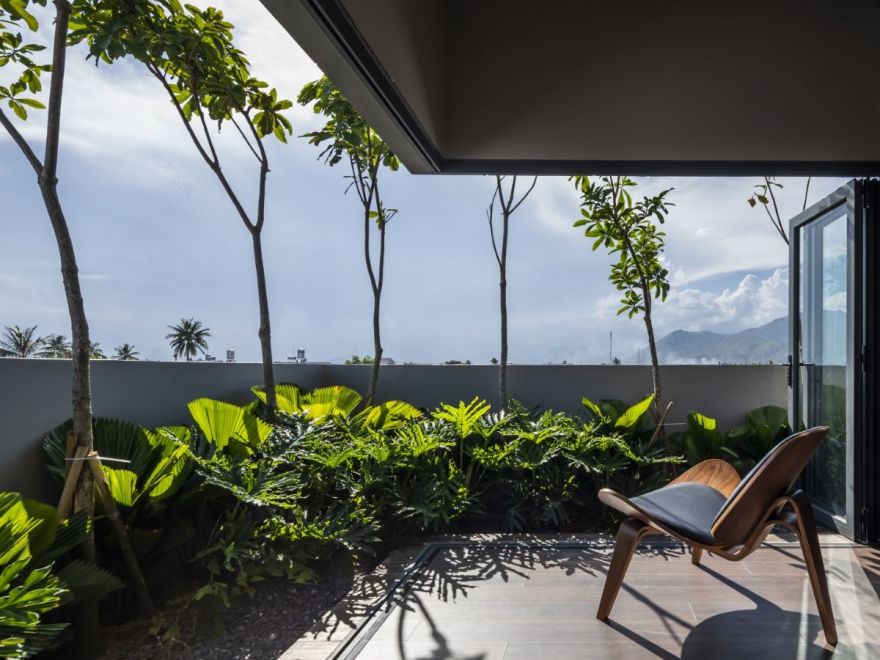 越南芽庄 Bi House 度假屋——融入自然的绿色建筑设计-32