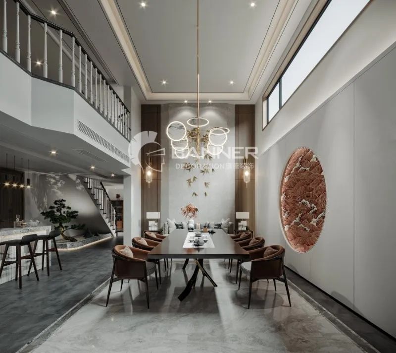 曲江别墅 | 新中式韵律与品质生活共存的空间设计-56