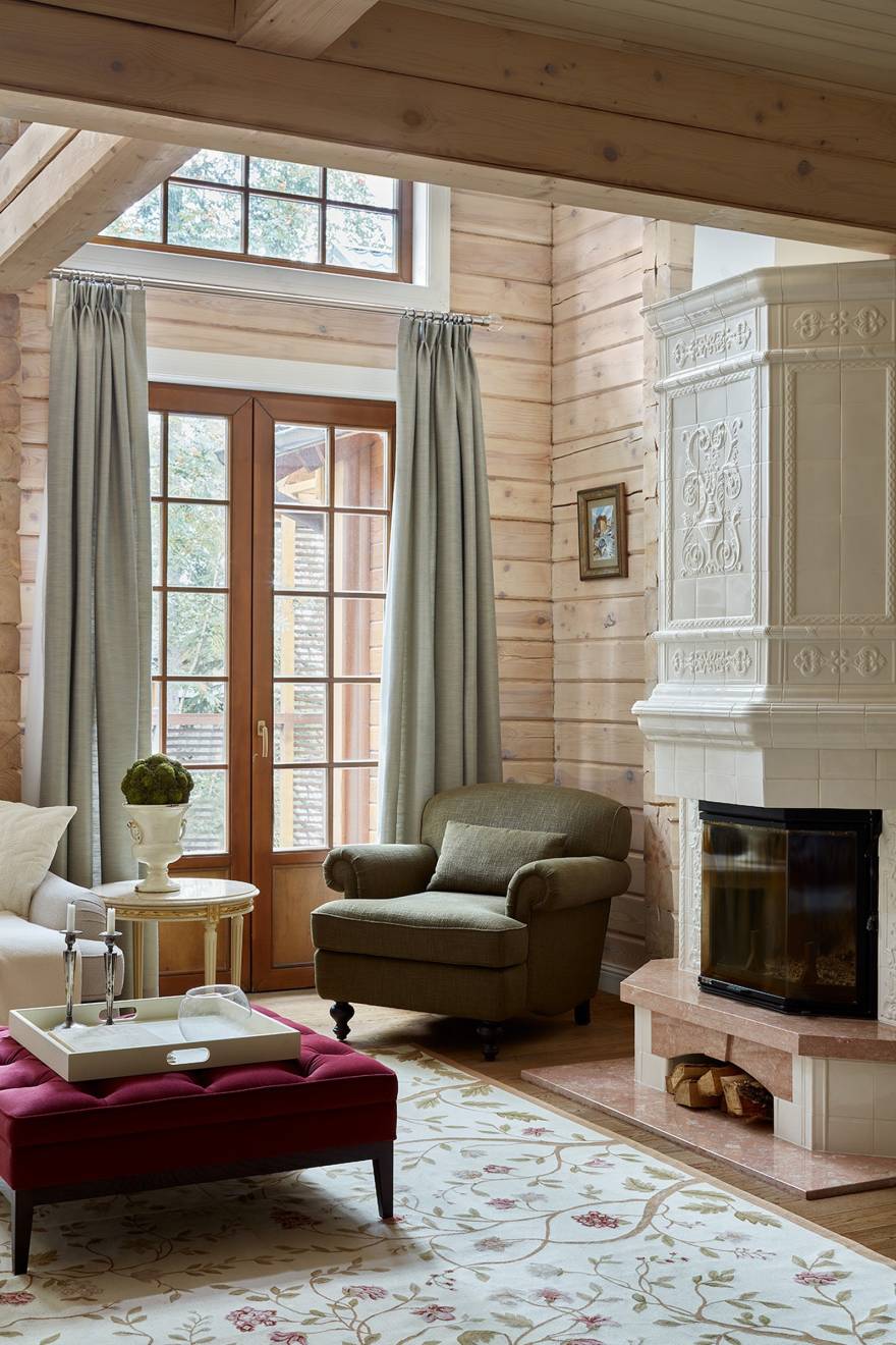 莫斯科郊区300㎡住宅室内更新项目丨俄罗斯莫斯科丨叶莲娜·恰布罗娃(Елена Чаброва)-13