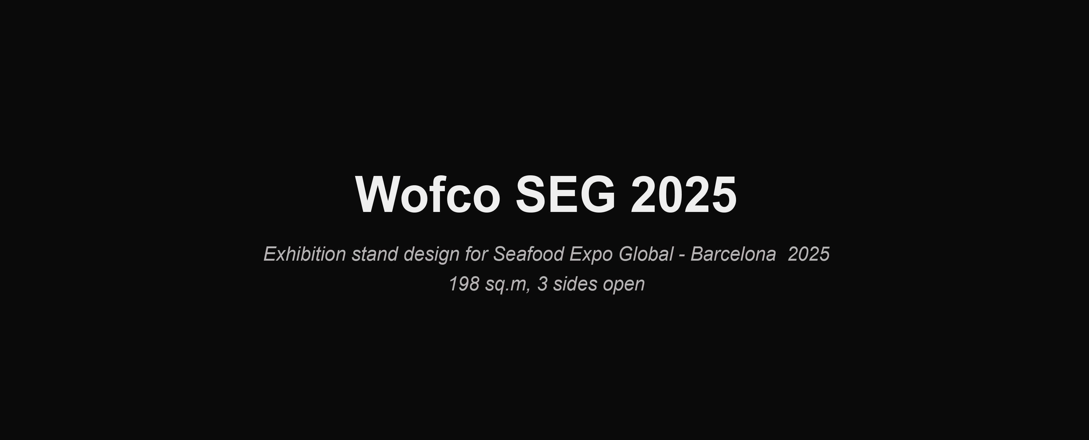 Exhibition Stand Wofco SEG 2025-0