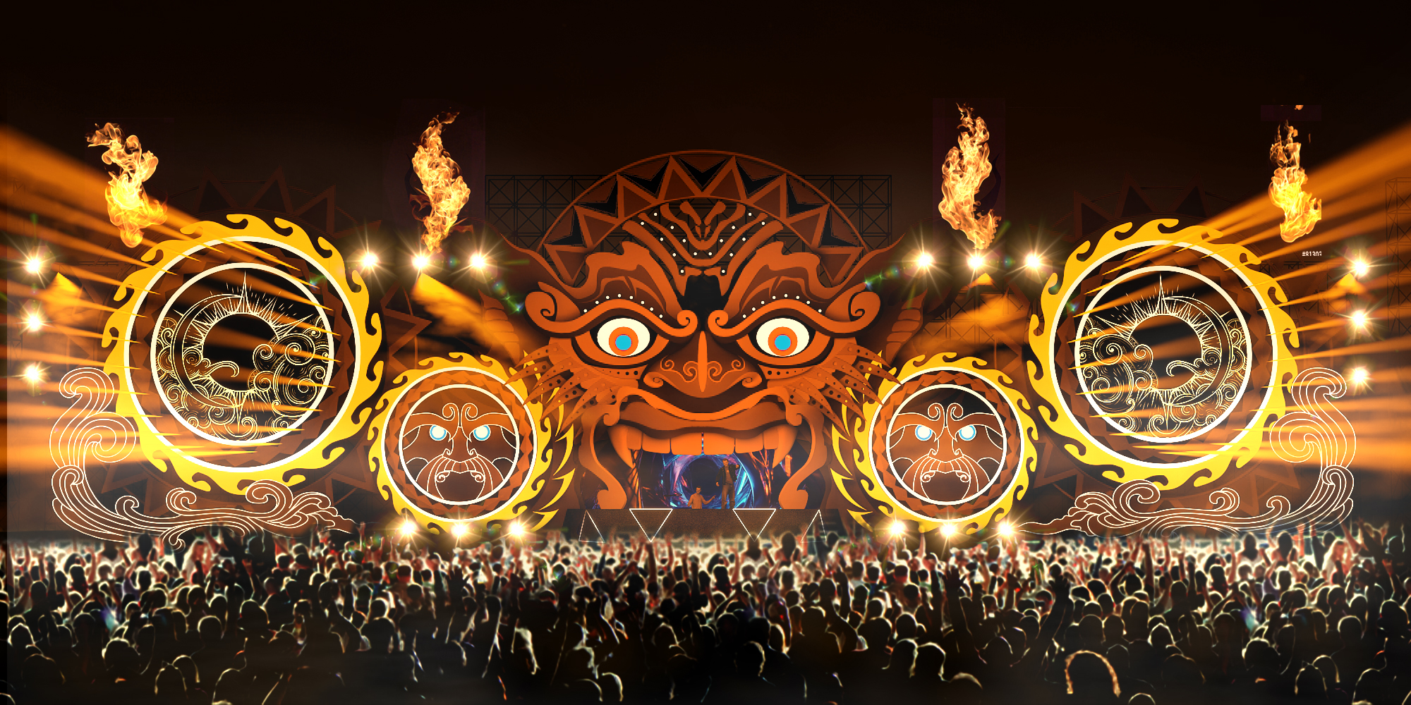 电音节舞台设计-2