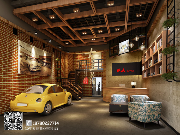 华阳悦活酒店 成都双流商务酒店装修公司案例-8