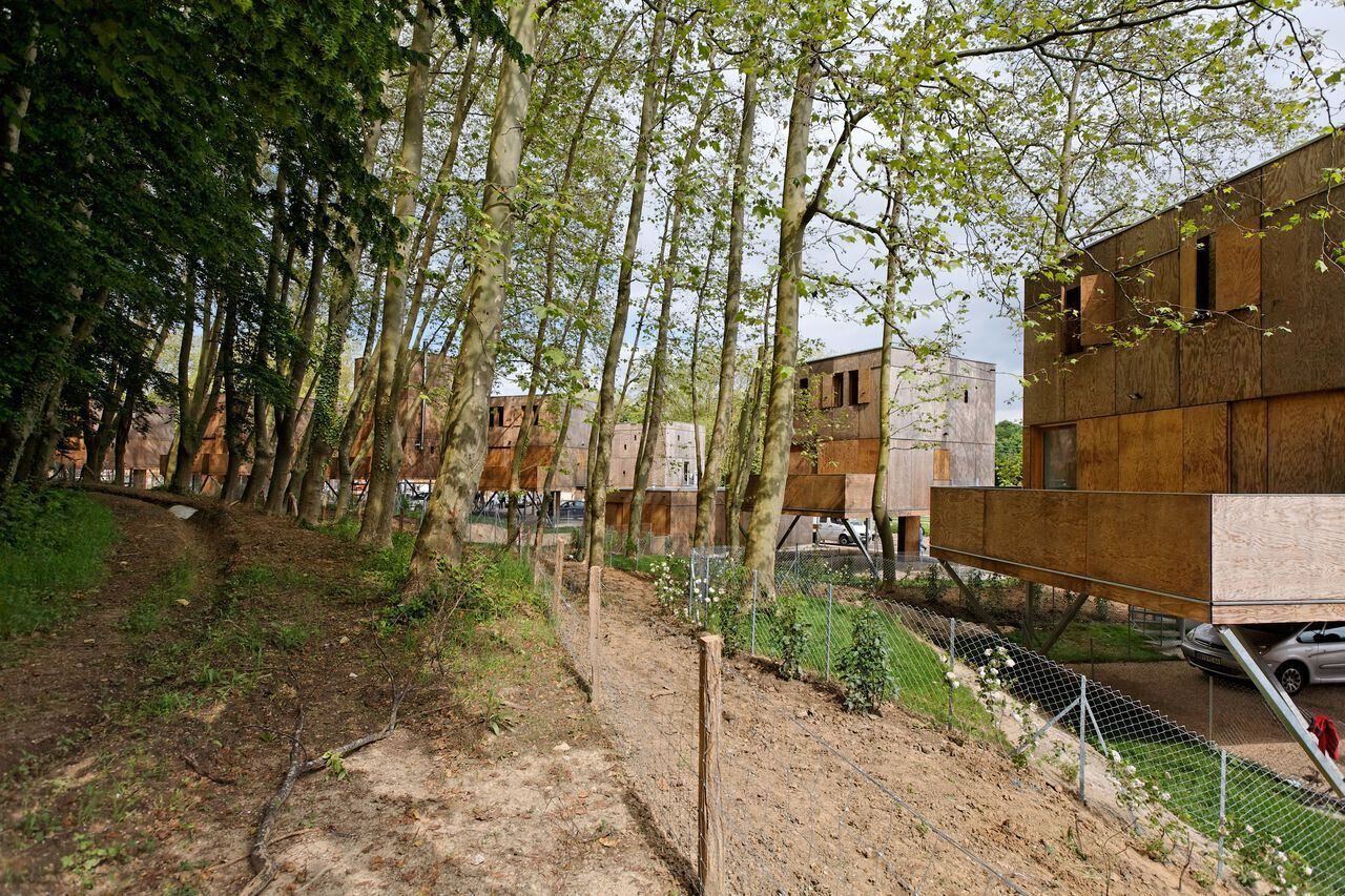 法国波尔多 39 栋木质住宅丨Agence Bernard Bühler-24