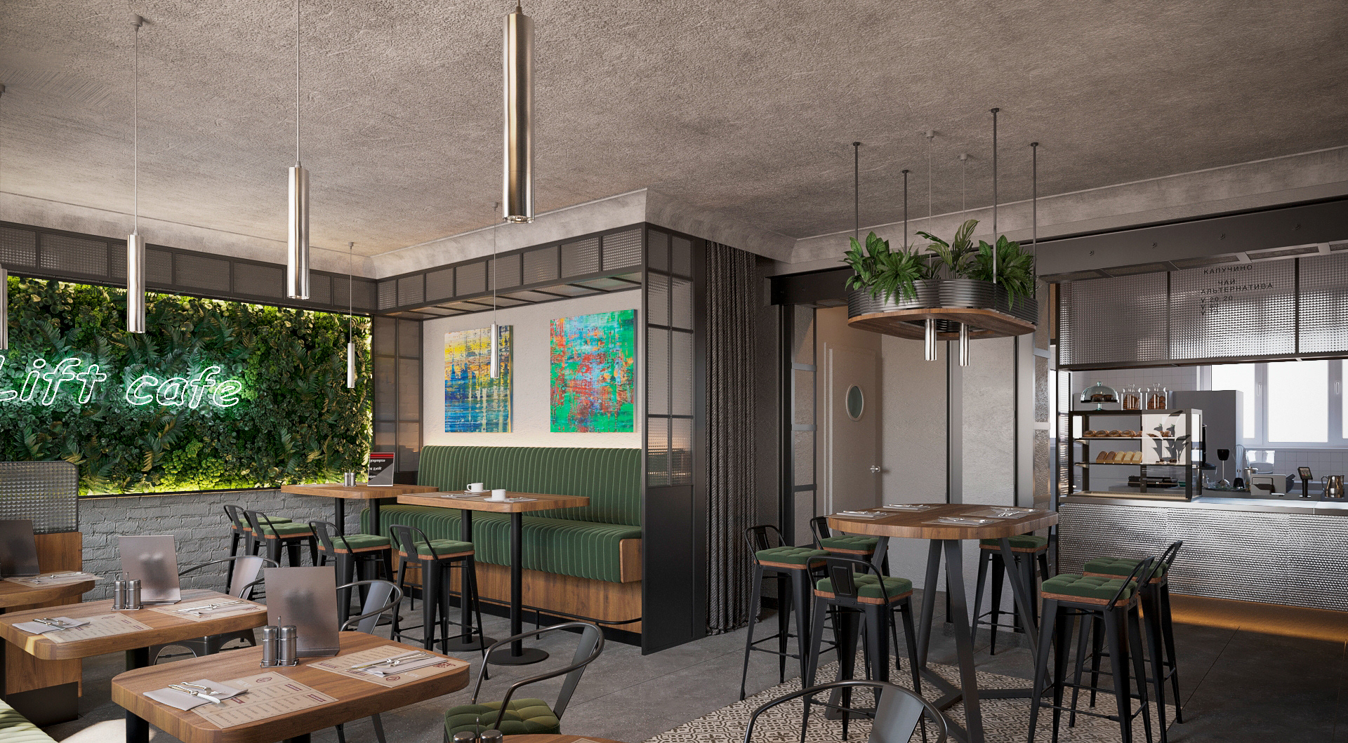 电梯咖啡馆丨俄罗斯莫斯科丨Planar 设计工作室-8