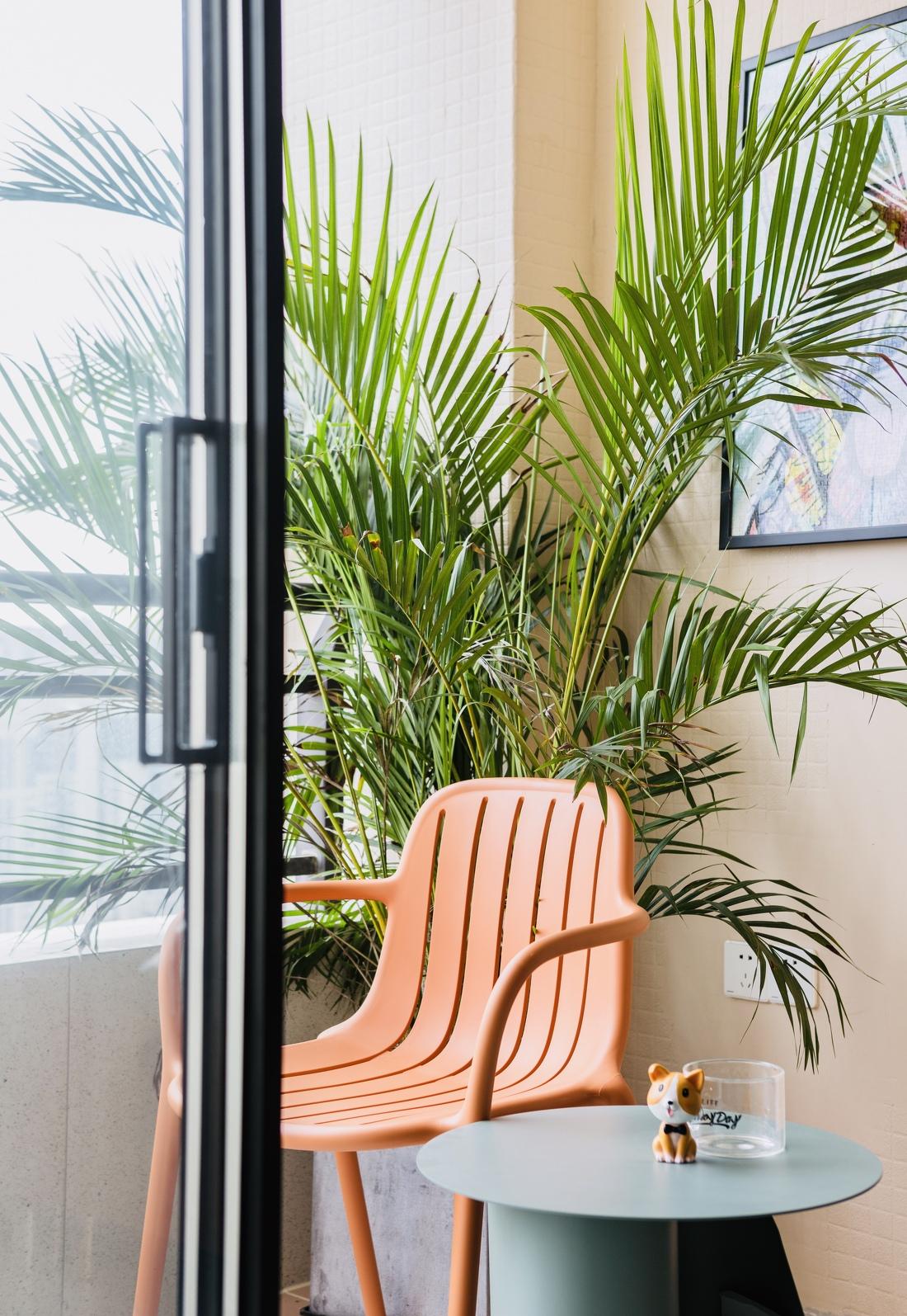 小户型现代简约风设计 | 色彩缤纷,布局巧妙-42