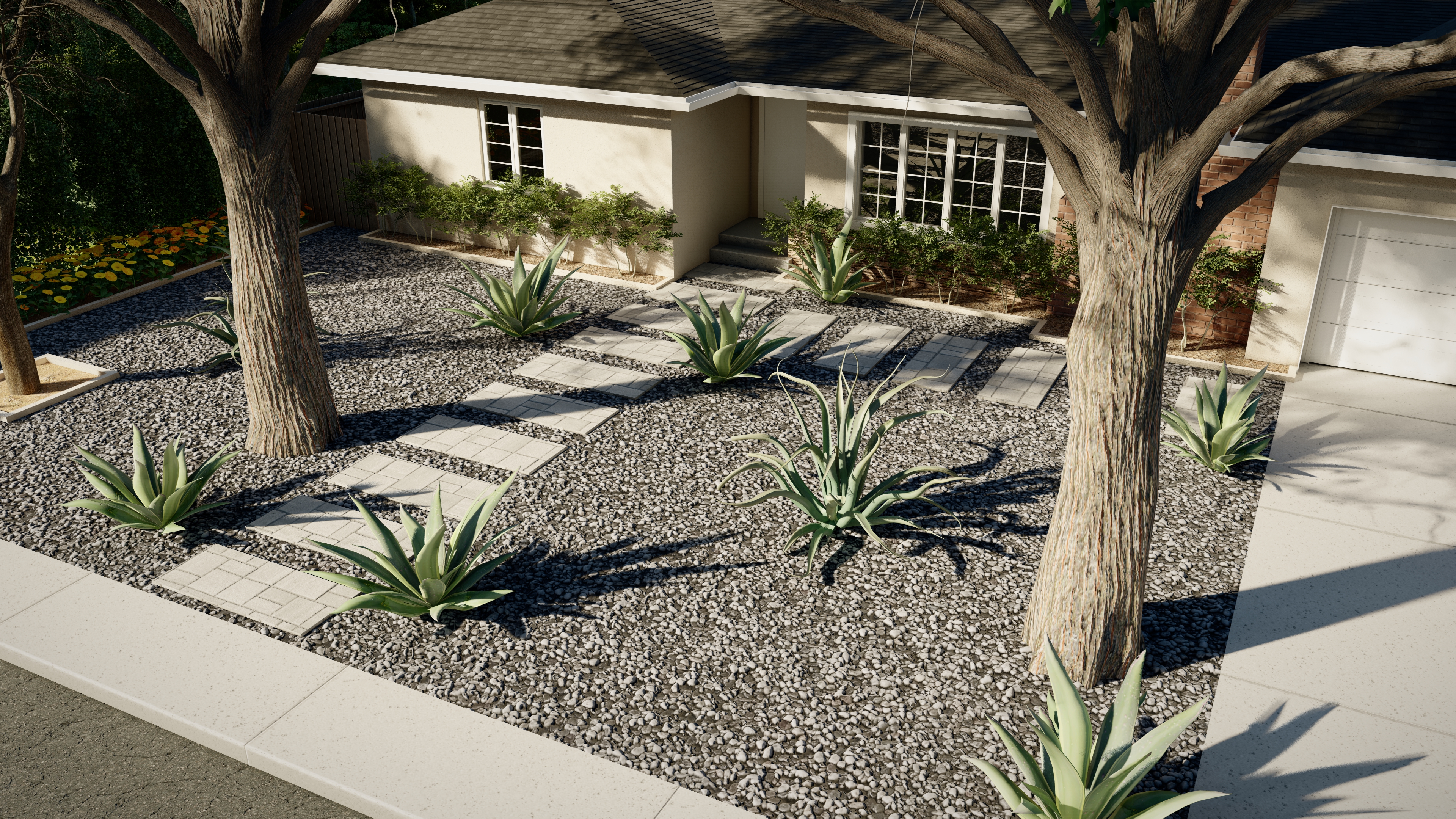 简单的前院丨美国-4