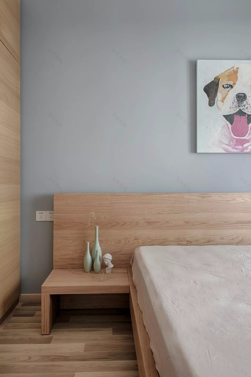 龙湖紫云台——108㎡原木风现代日式住宅 大可筑作设计-49